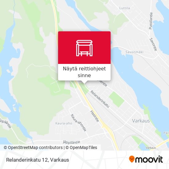 Relanderinkatu 12 kartta