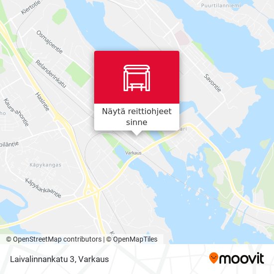 Laivalinnankatu 3 kartta