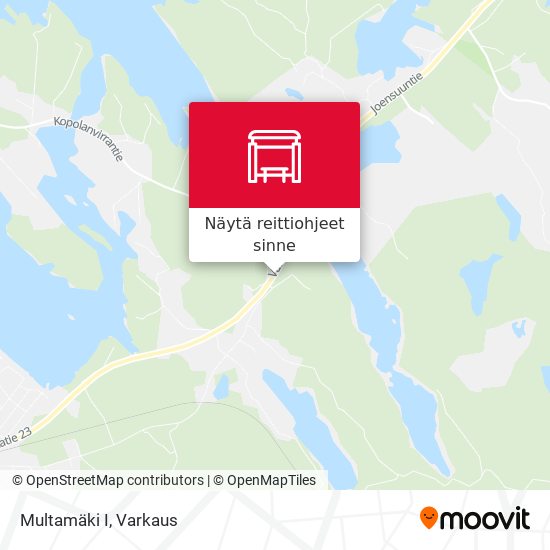 Multamäki I kartta