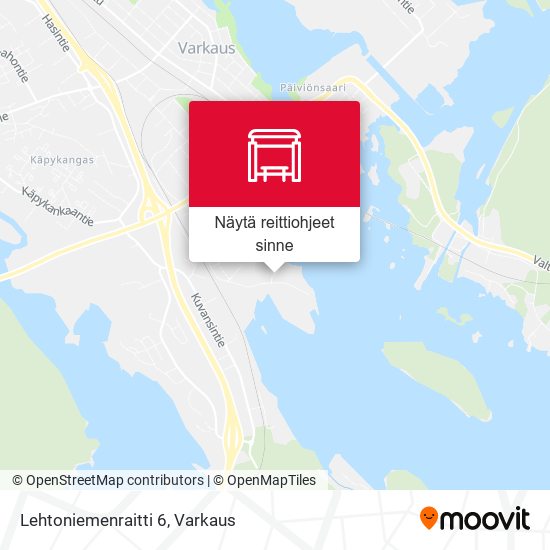 Lehtoniemenraitti 6 kartta