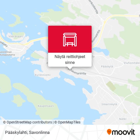 Pääskylahti kartta