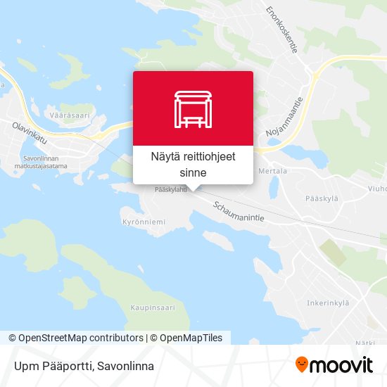 Upm Pääportti kartta