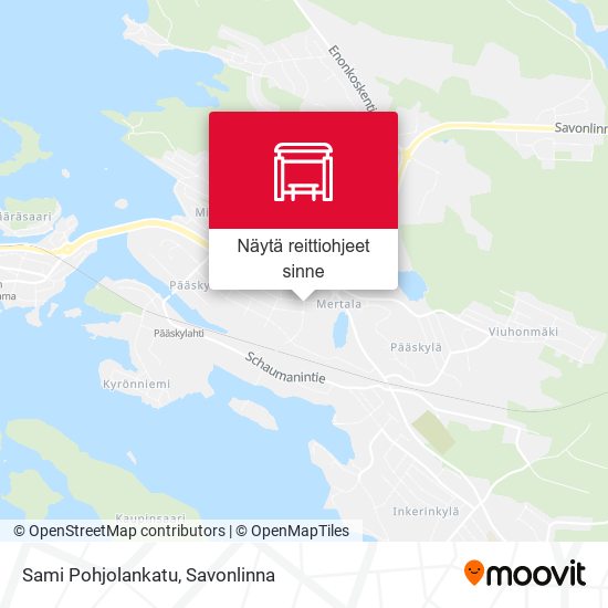 Sami Pohjolankatu kartta