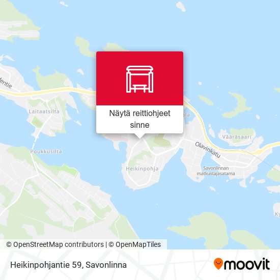 Heikinpohjantie 59 kartta