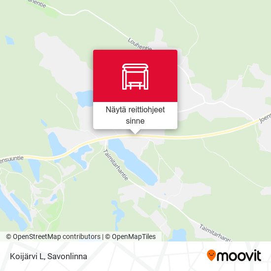 Koijärvi L kartta