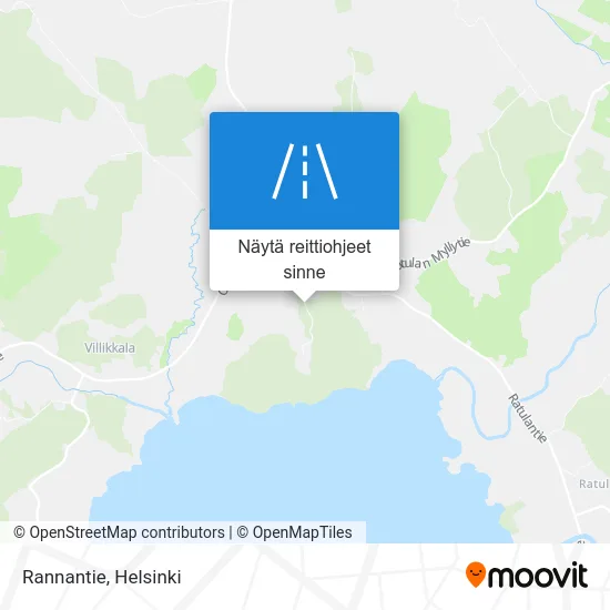 Rannantie kartta