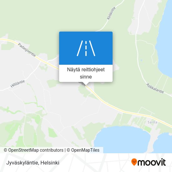 Jyväskyläntie kartta