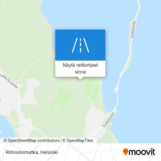 Röhniönmutka kartta