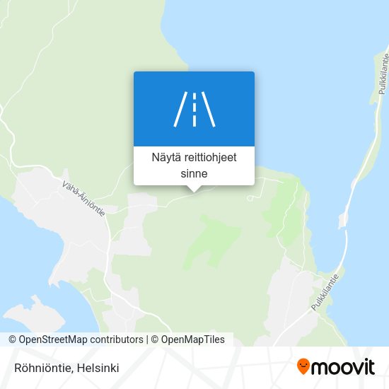 Röhniöntie kartta