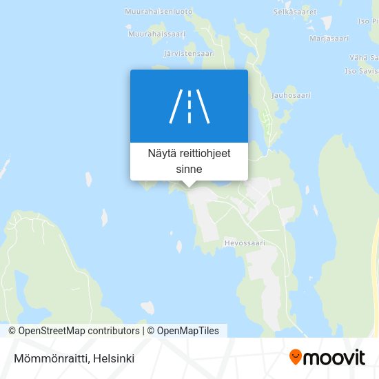 Mömmönraitti kartta