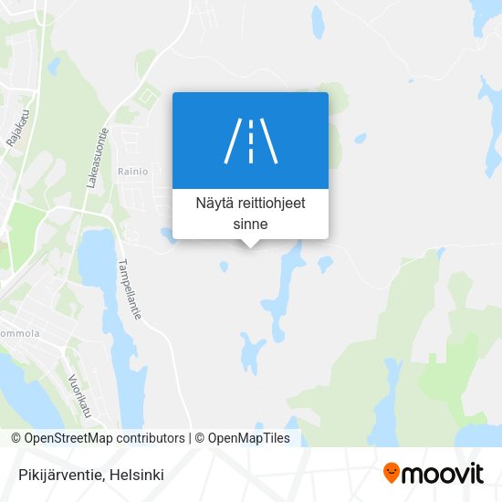 Pikijärventie kartta