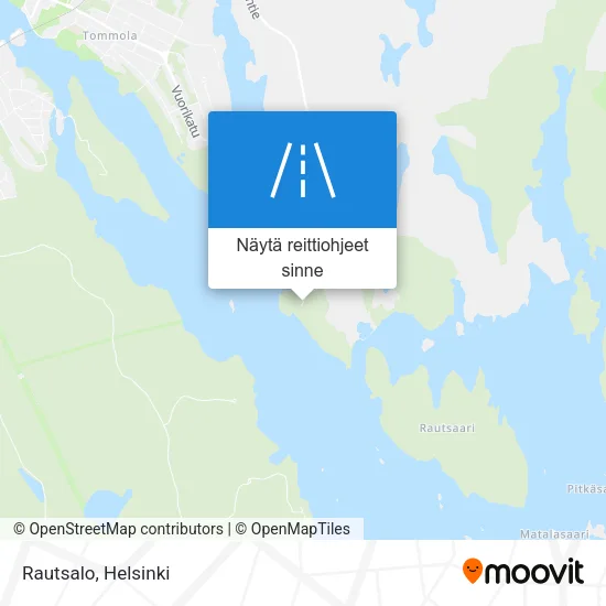 Rautsalo kartta