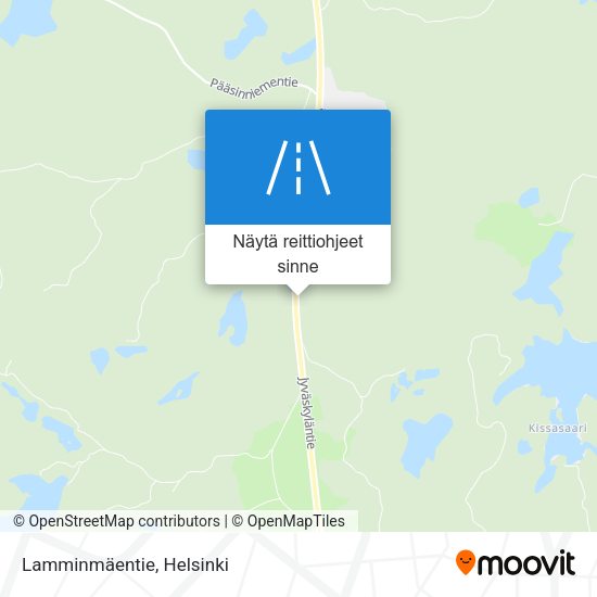 Lamminmäentie kartta