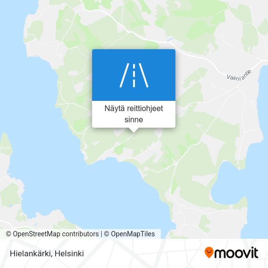 Hielankärki kartta