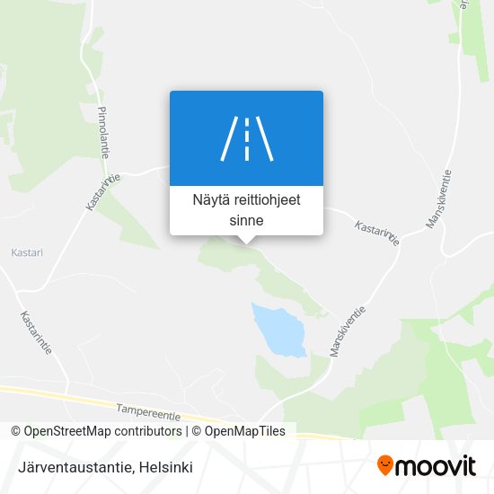 Järventaustantie kartta