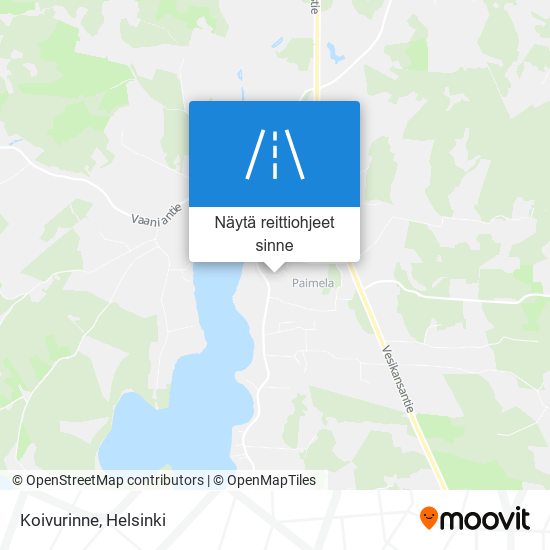 Koivurinne kartta