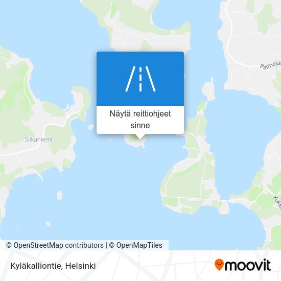 Kyläkalliontie kartta