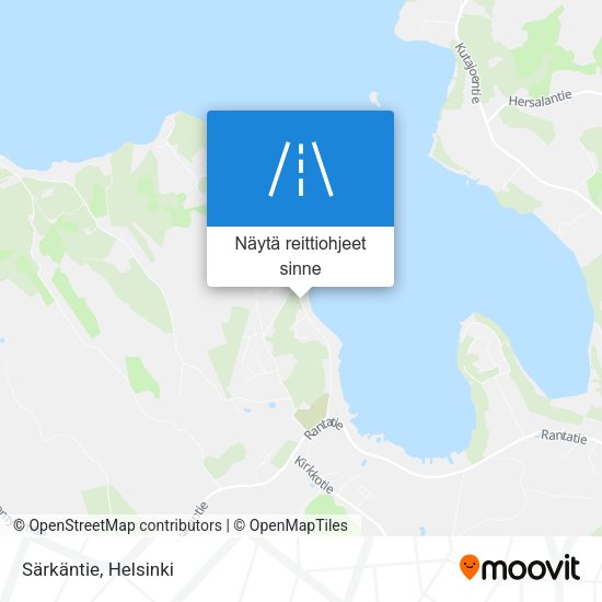Särkäntie kartta