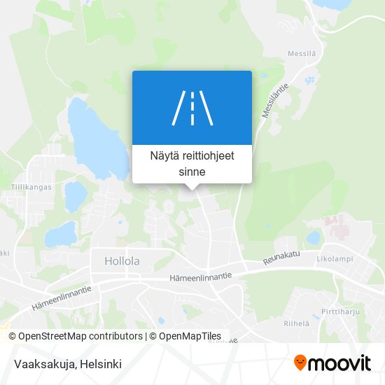 Vaaksakuja kartta