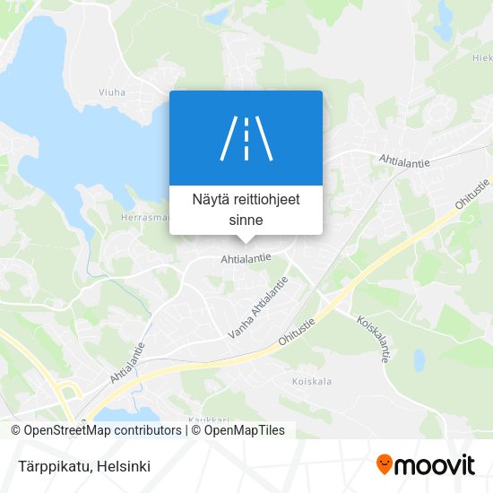 Tärppikatu kartta