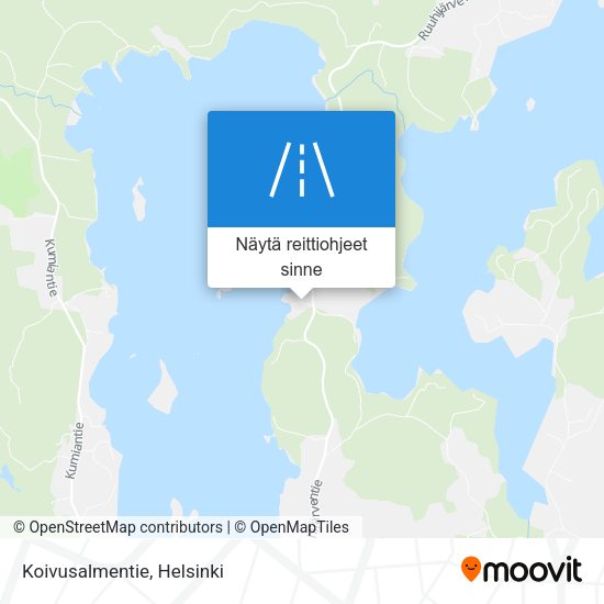 Koivusalmentie kartta