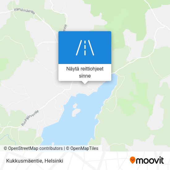 Kukkusmäentie kartta