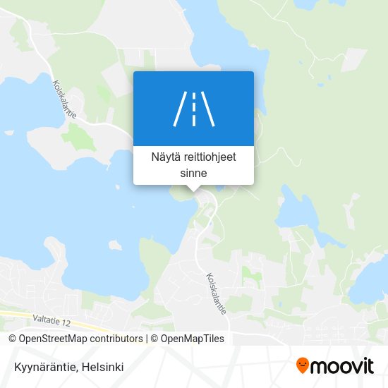 Kyynäräntie kartta