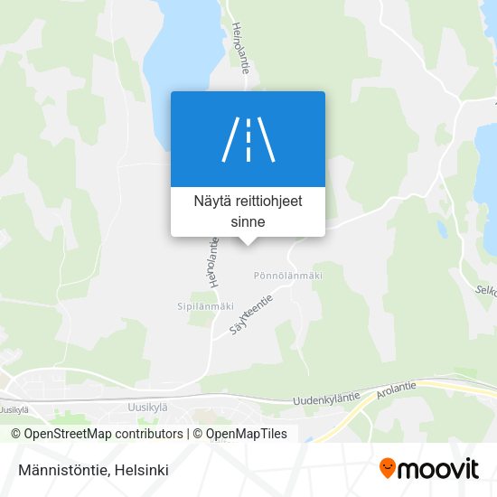 Männistöntie kartta