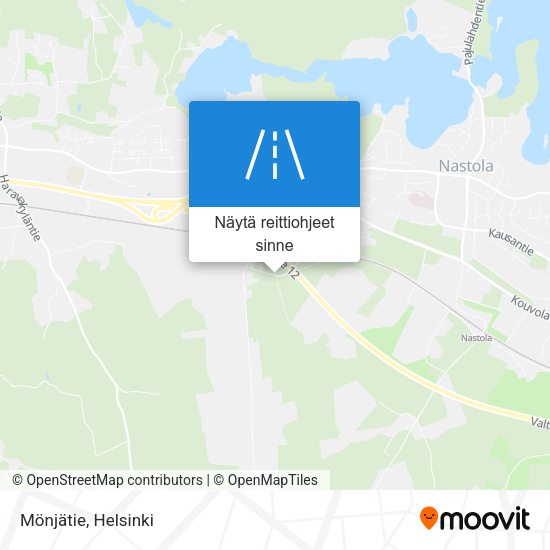Mönjätie kartta