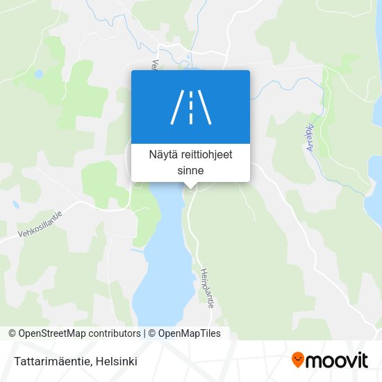 Tattarimäentie kartta