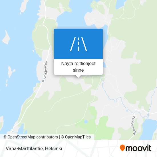 Vähä-Marttilantie kartta