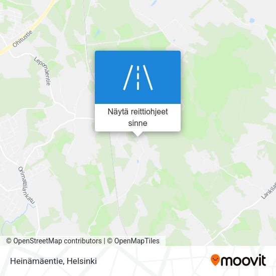 Heinämäentie kartta