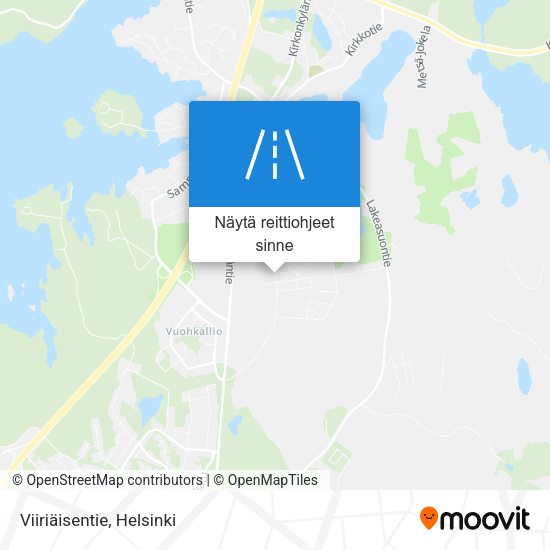 Viiriäisentie kartta