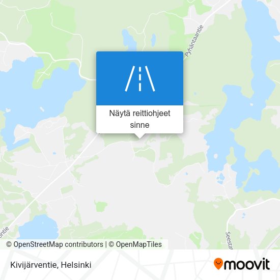 Kivijärventie kartta