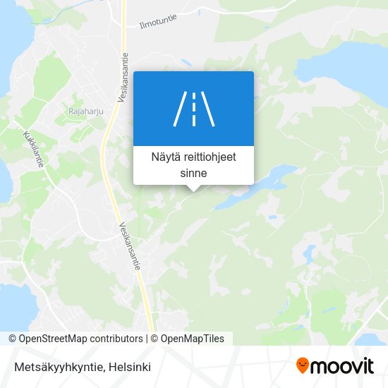 Metsäkyyhkyntie kartta