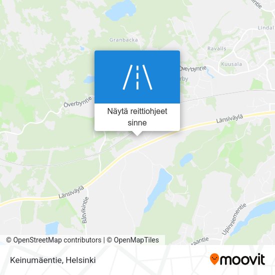 Keinumäentie kartta