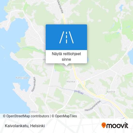 Kaivolankatu kartta