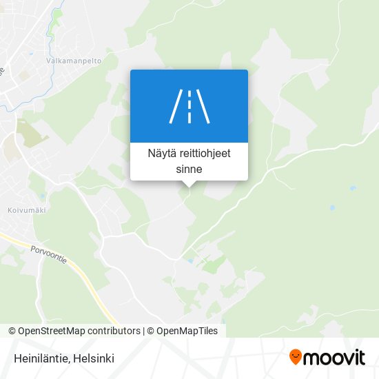 Heiniläntie kartta