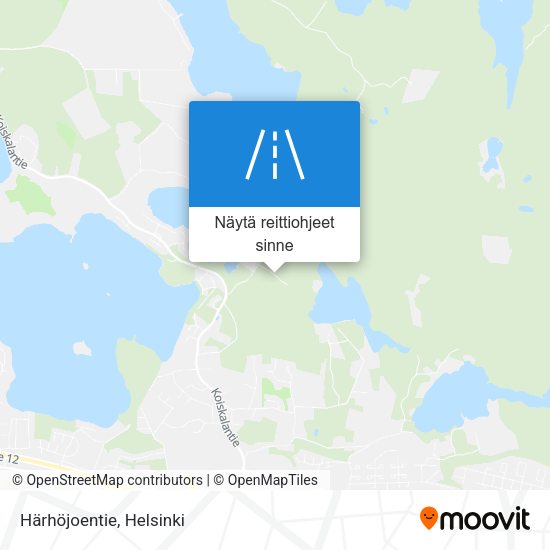 Härhöjoentie kartta