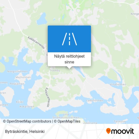 Byträskintie kartta