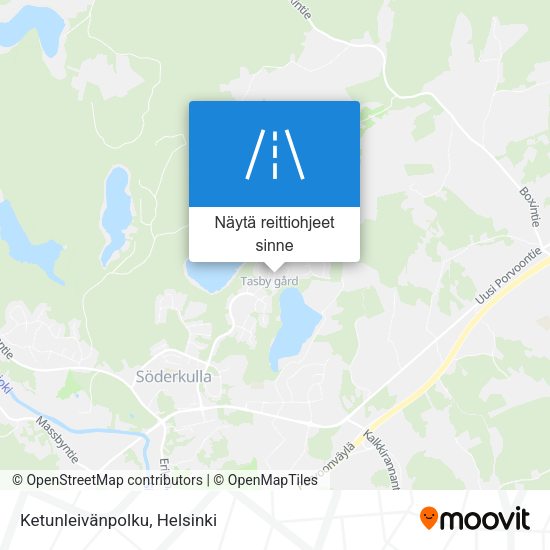 Ketunleivänpolku kartta