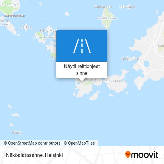 Näköalatasanne kartta