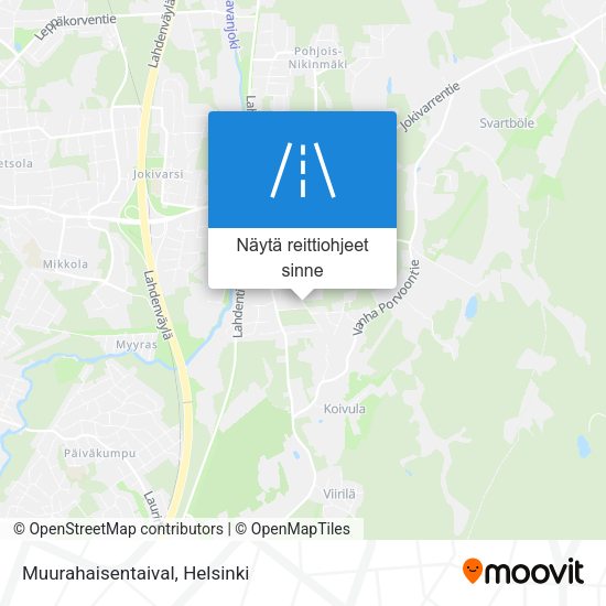 Muurahaisentaival kartta