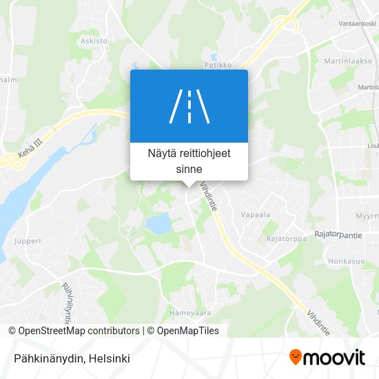 Pähkinänydin kartta