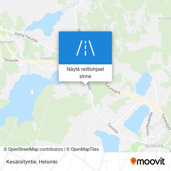 Kesäniityntie kartta