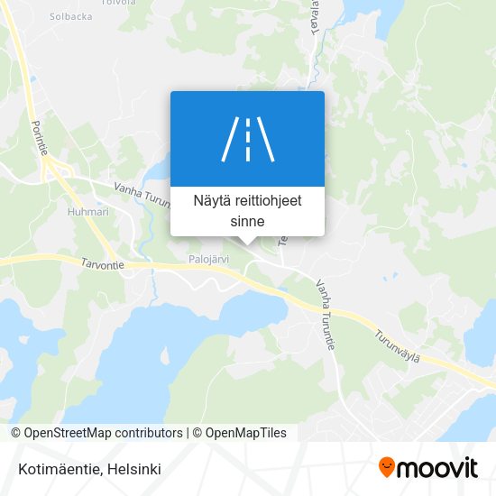 Kotimäentie kartta