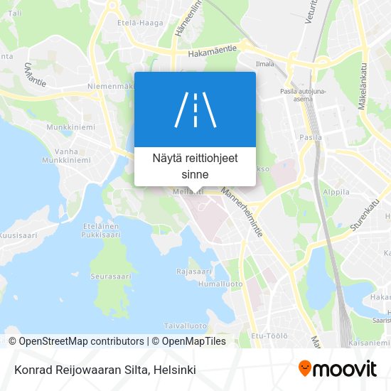 Konrad Reijowaaran Silta kartta