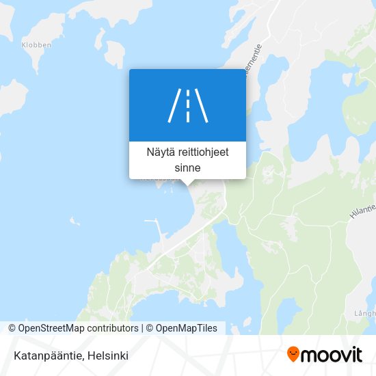Katanpääntie kartta