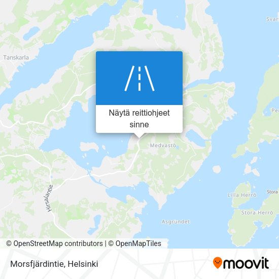 Morsfjärdintie kartta