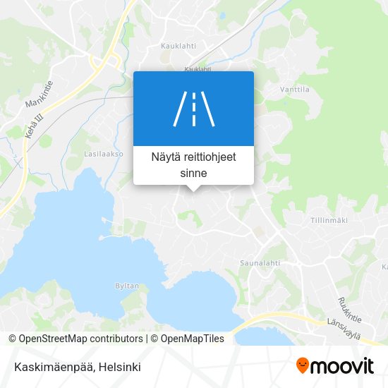 Kaskimäenpää kartta